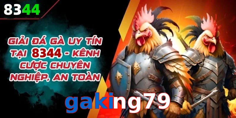 Đơn vị đồng hành cùng đá gà gaking79